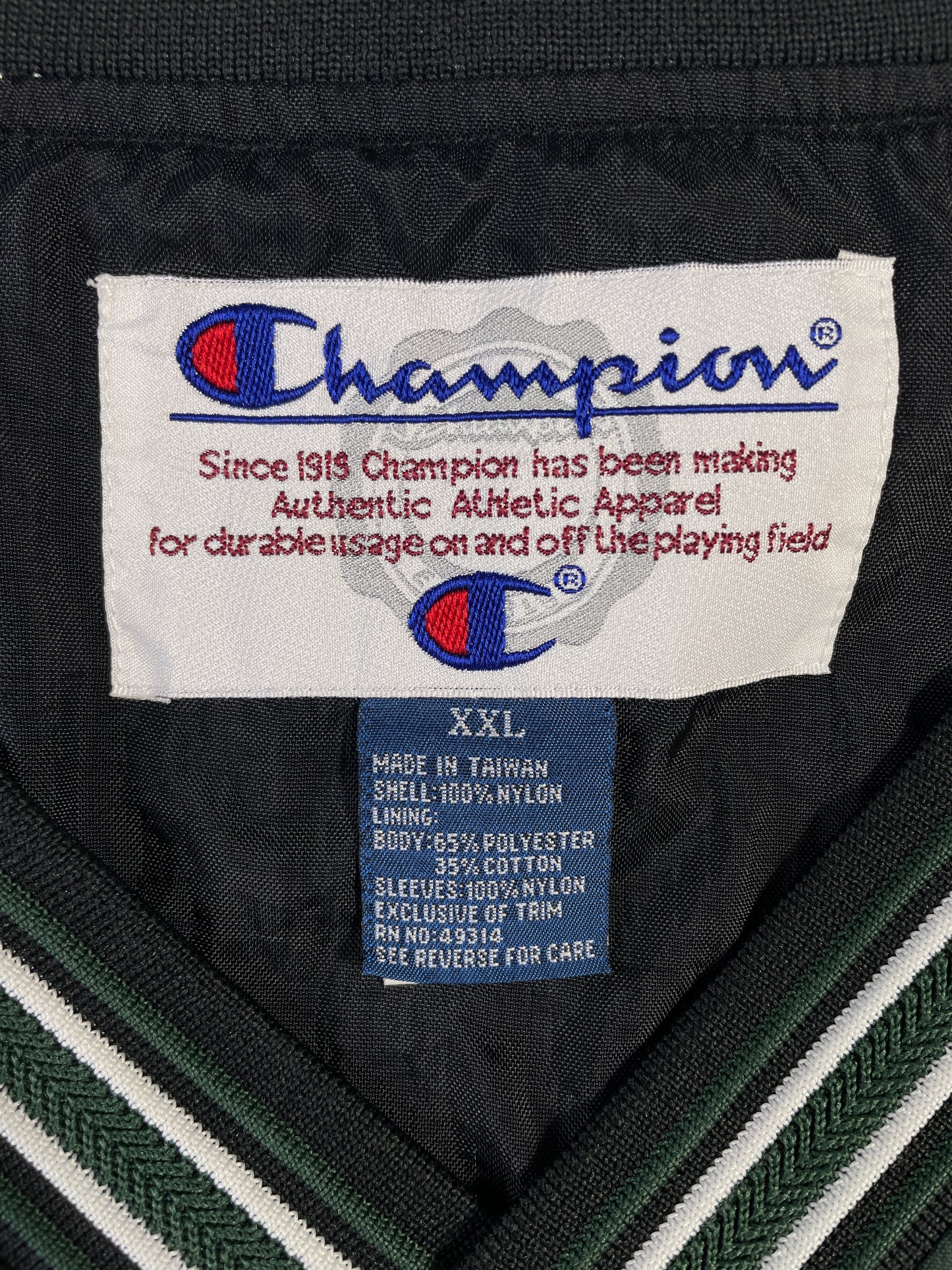 90's BAYLOR Size XXL Vintage College Nylon Jacket / A7170