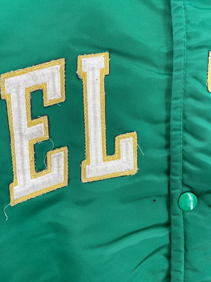 90's STARTER x BOSTON CELTICS Made in USA Size XL Vintage NBA Nylon Padded Jacket / E865