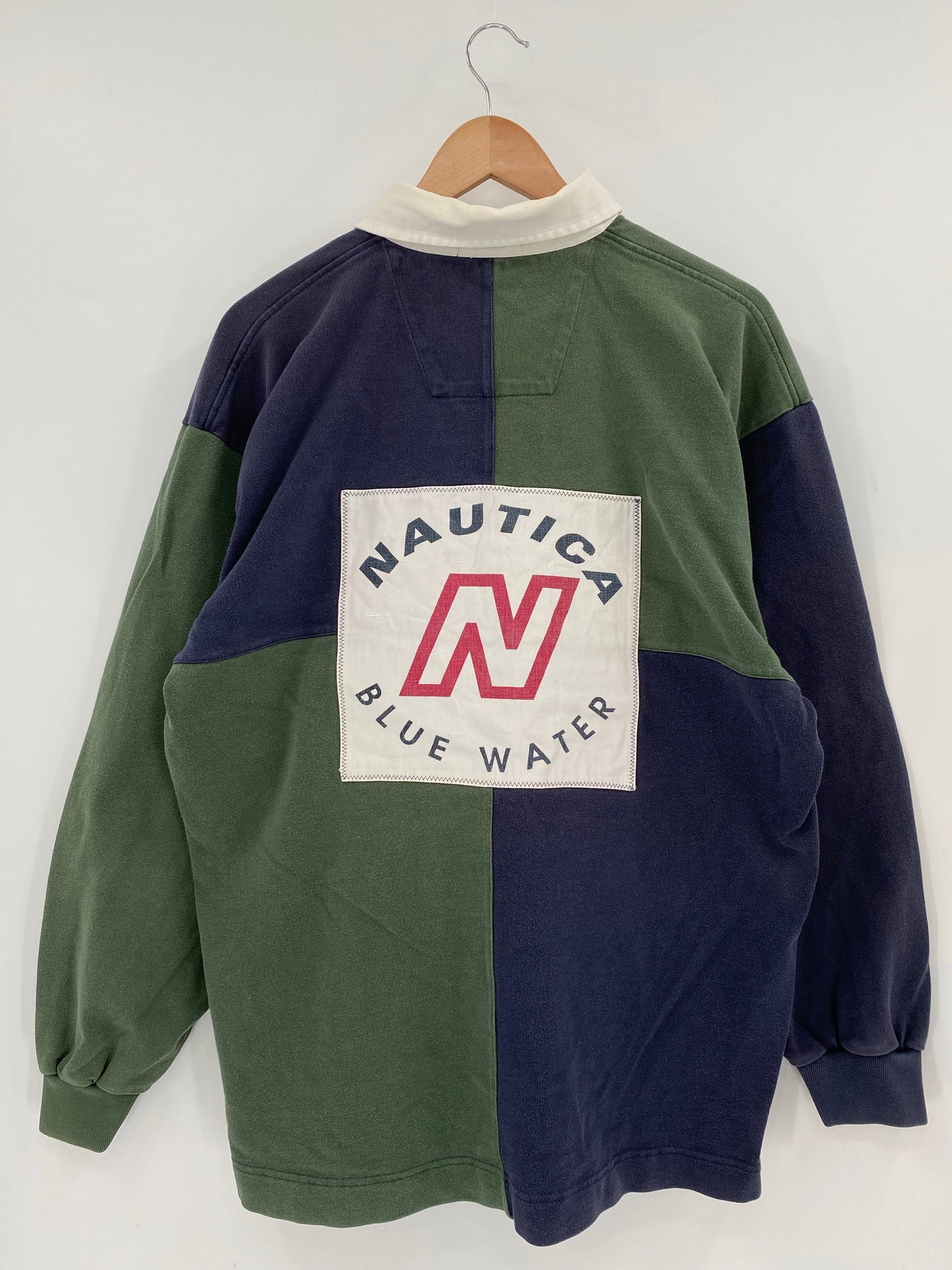 90’s NAUTICA Size L Rugby-Shirt / A7145