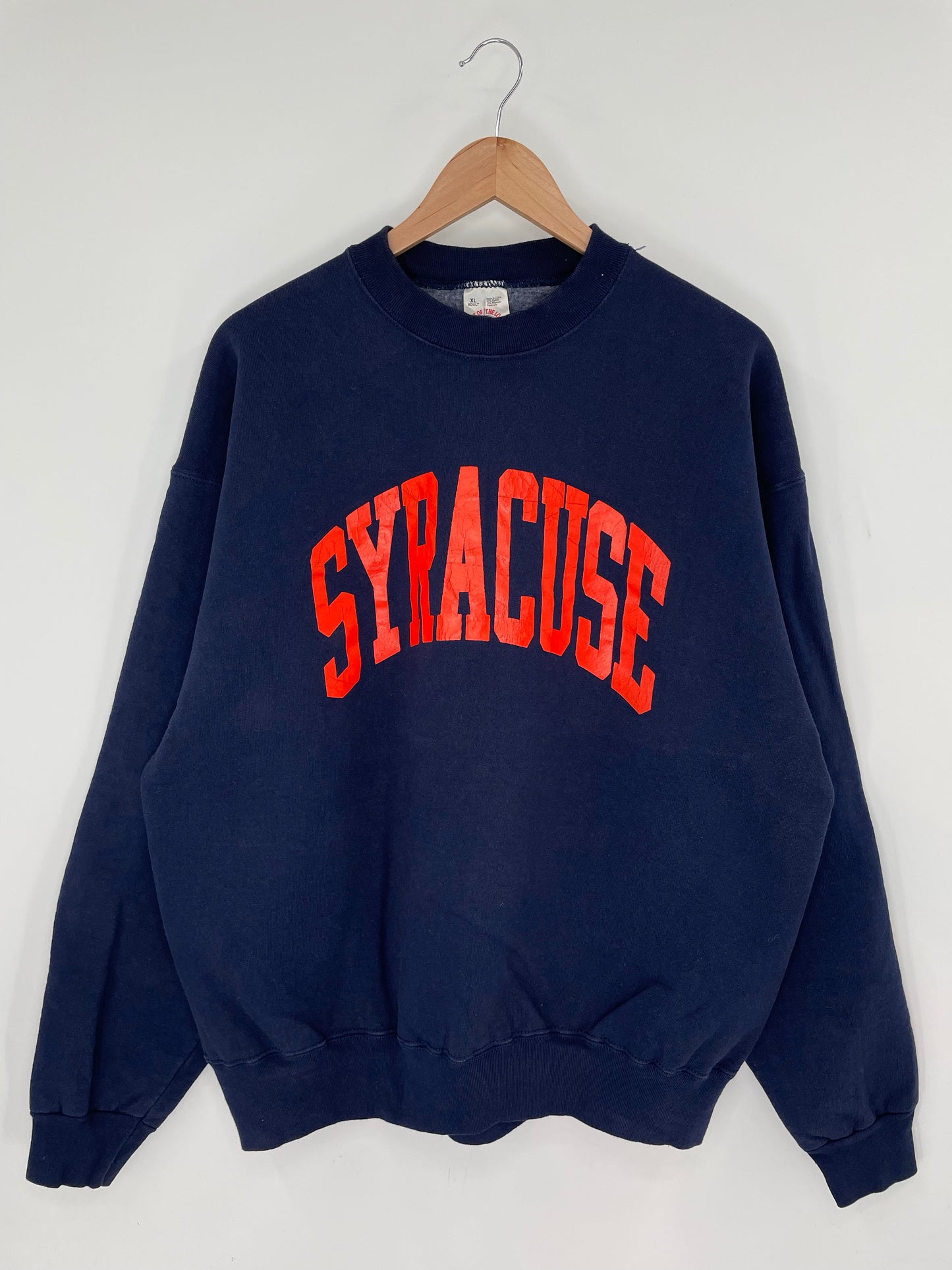 90's SYRACUSE Made in USA Size XL Vintage Sweat shirt / K8929
