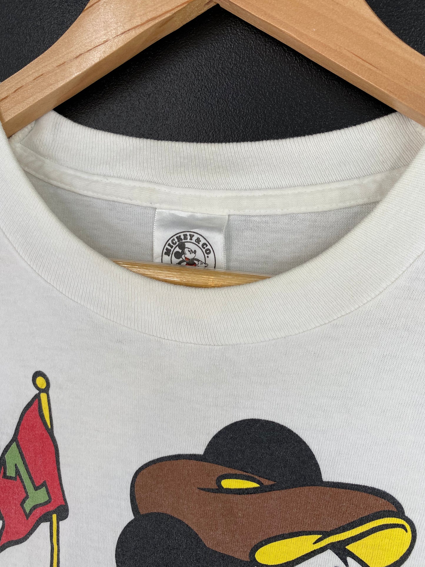 90’s DISNEY MICKEY Made in USA Size XL Vintage T-Shirts / A582