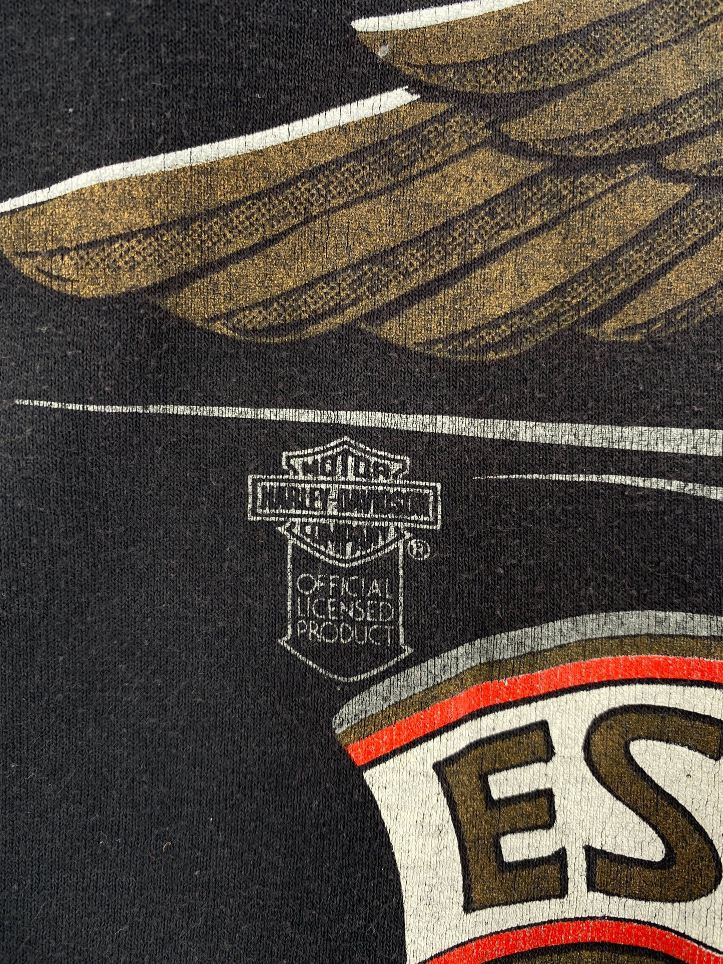 80’s HARLEY DAVIDSON Made in USA Size L Vintage T-Shirt / E522