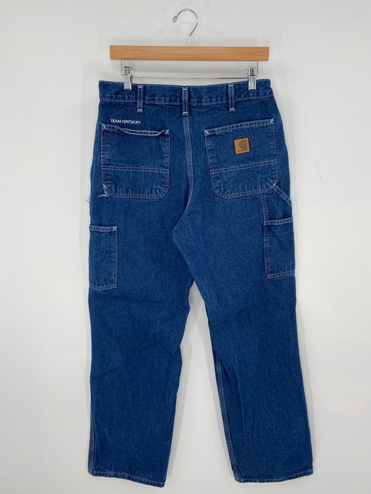 Vintage CARHARTT Size W32xL31 Denim Pants / K9365