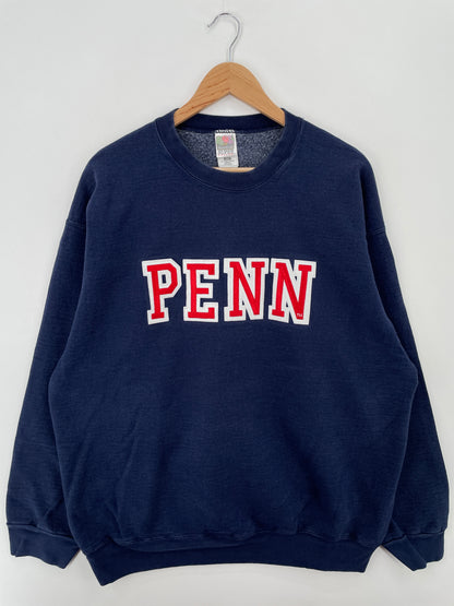 90's PENN STATE Made in USA Size XXL Vintage College Sweat-Shirt / A6921