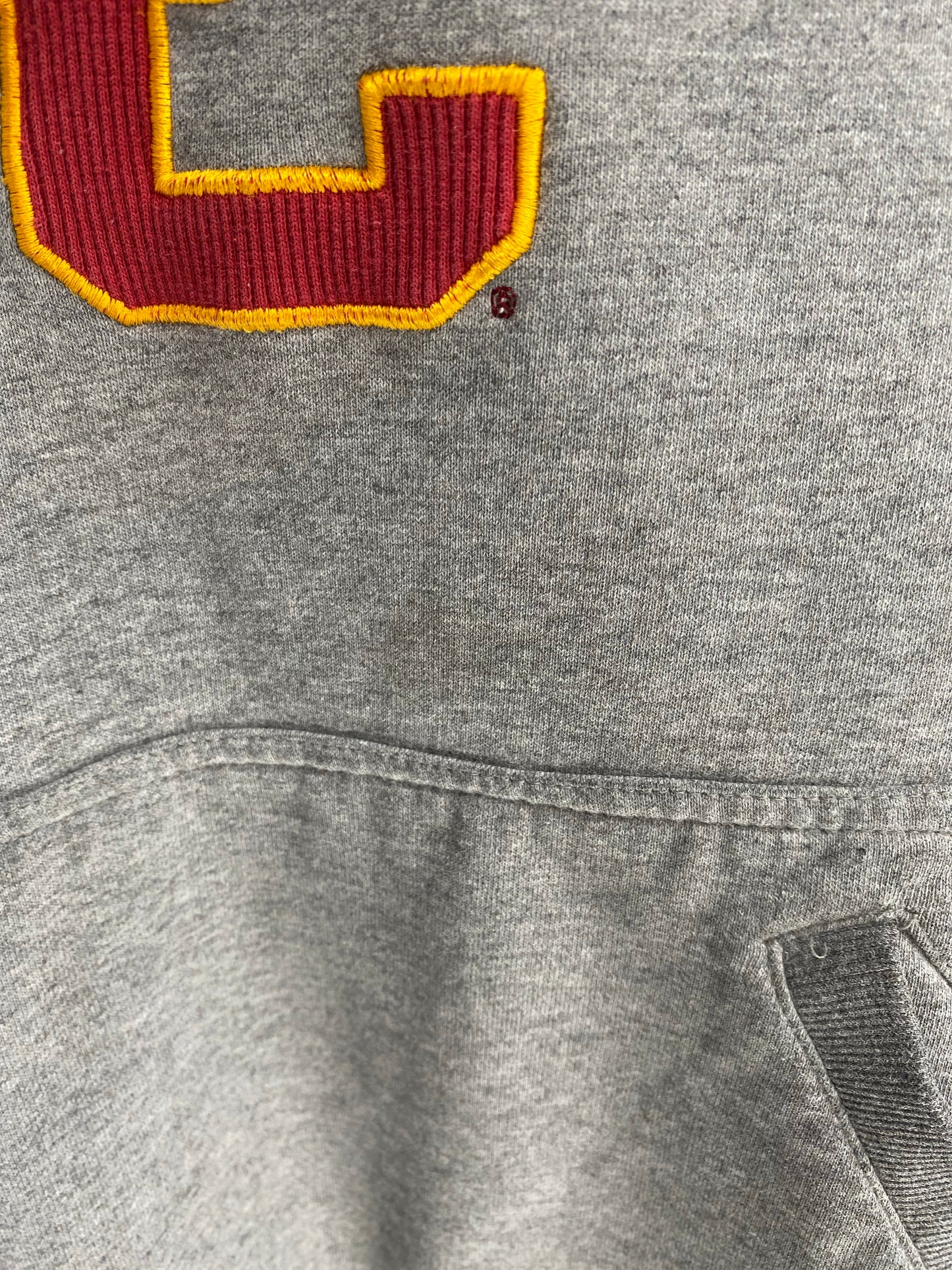 00’ NIKE  USC TROJANS Size L Vintage Hoodie Sweat-Shirt / K4561