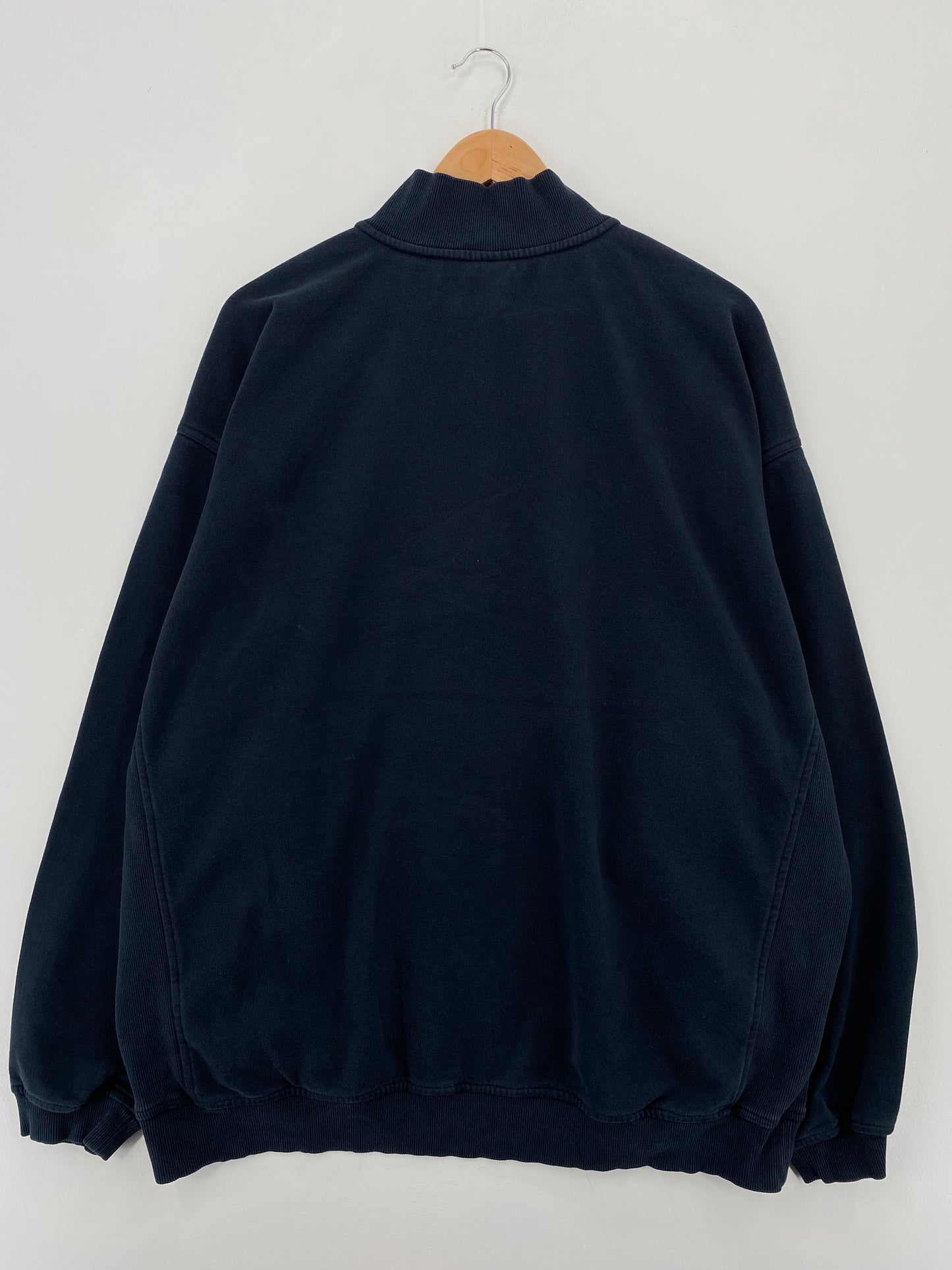 00' NIKE MINI SWOOSH Size XL Vintage Half Zip Sweat Shirts / A7256