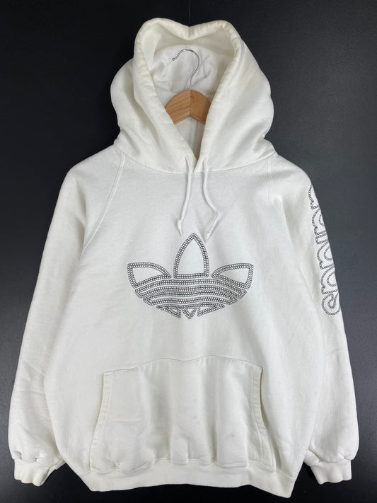 90's ADIDAS Made in USA Size L Vintage Hoodie Sweat-Shirt / E1603S