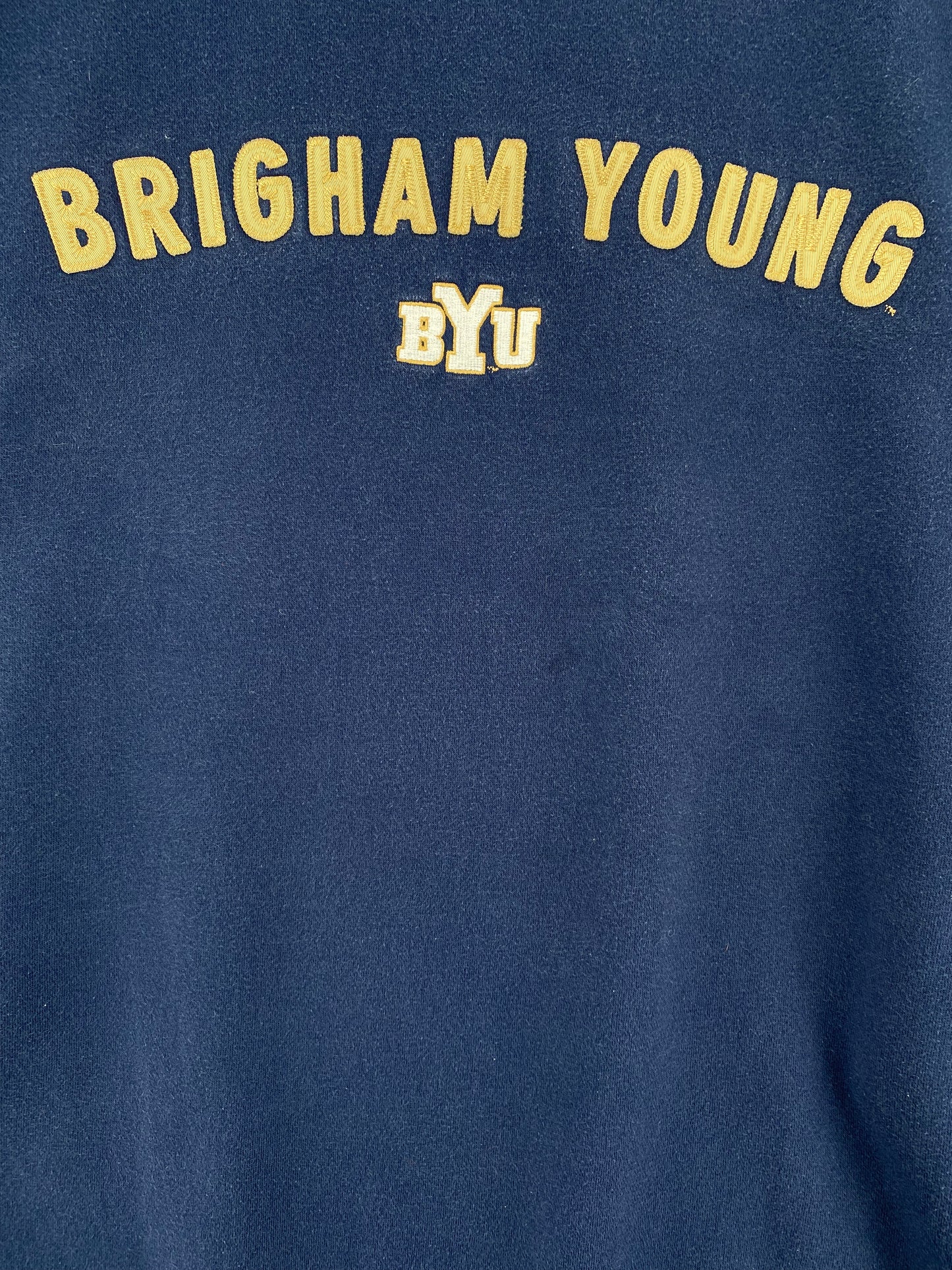 00' NIKE BRIGHAM YOUNG Size XXL Vintage College Sweat-Shirt / A2770