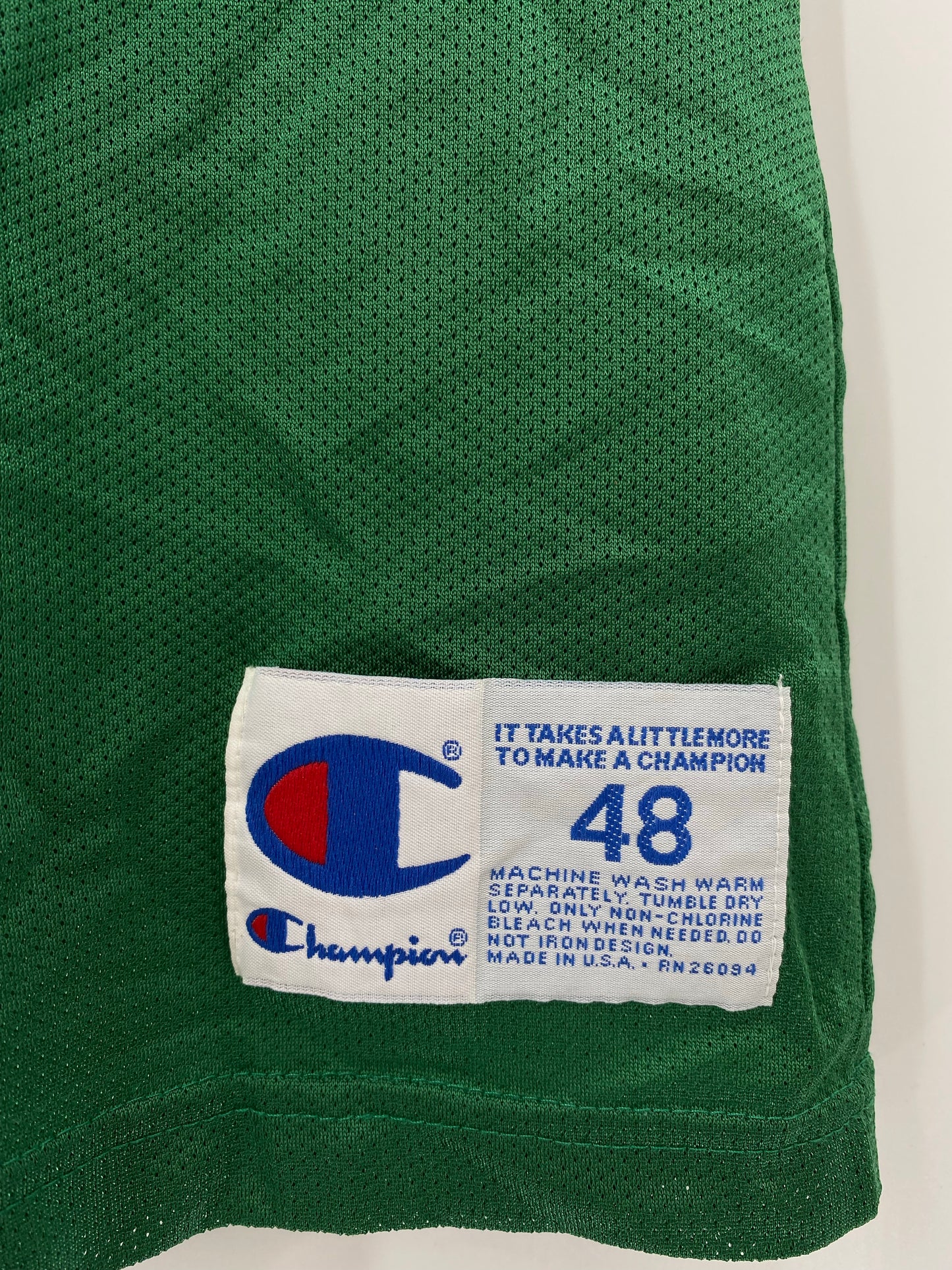 90’s BOSTON CELTICS REGGIE LEWIS Size 48 XL NBA Jersey / K4477
