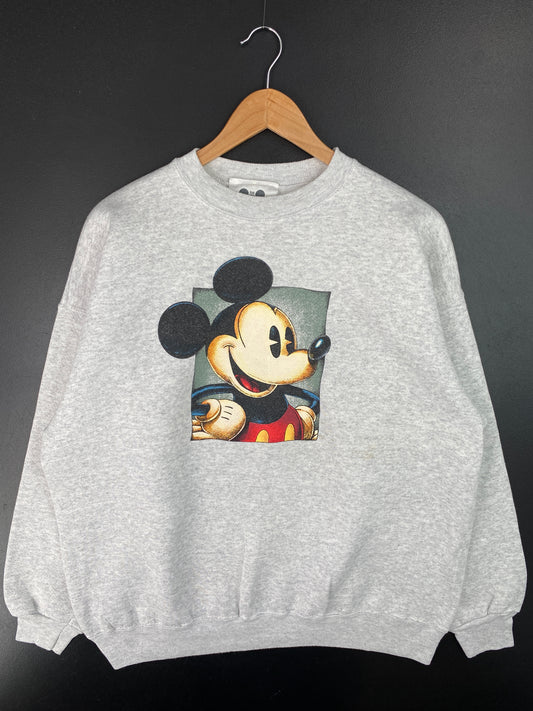 00' DISNEY MICKEY Made in USA Size XL Vintage Sweat-shirt / A7938