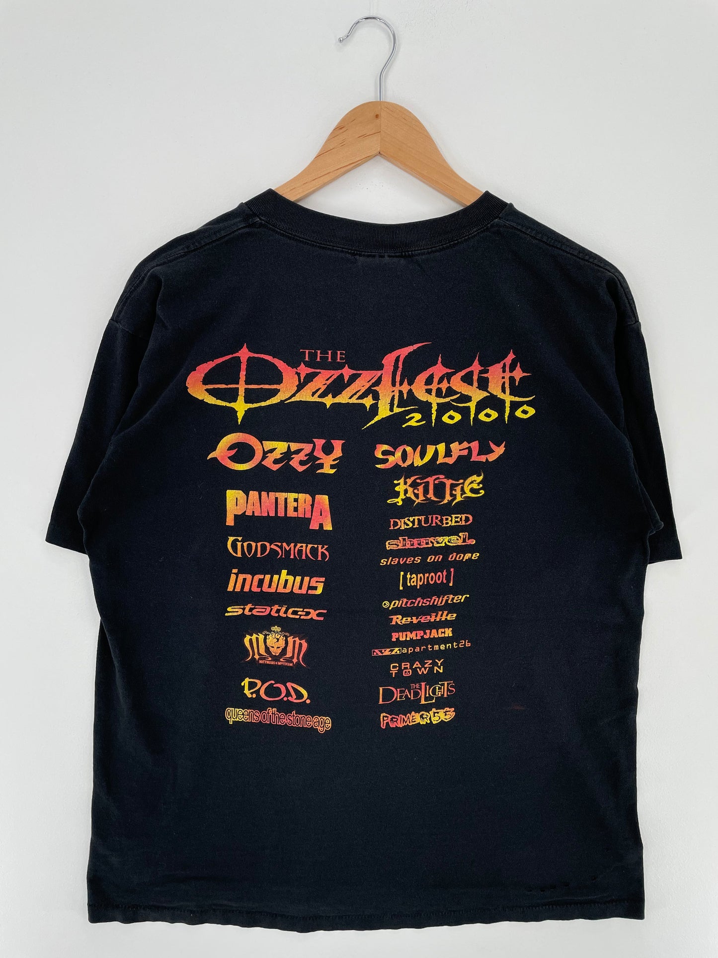 2000 OZZFEST Size L Vintage Music T-Shirt / E1853T