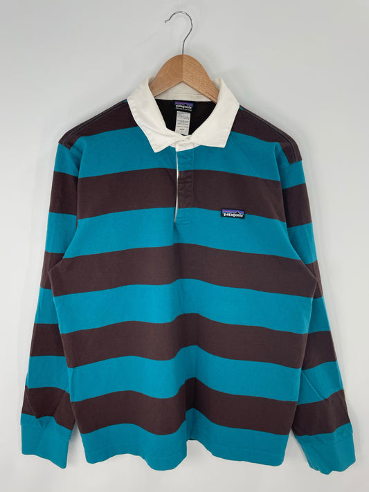 Vintage PATAGONIA Size L Rugby-Shirt / A8924