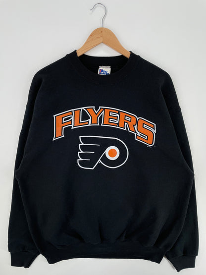 90's PHILADELPHIA FLYERS Made in USA Size XL Vintage NFL Sweat-shirt / A865