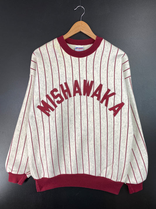 90's MISHAWAKA Made in USA Size L Vintage Sweat-Shirt / A7162