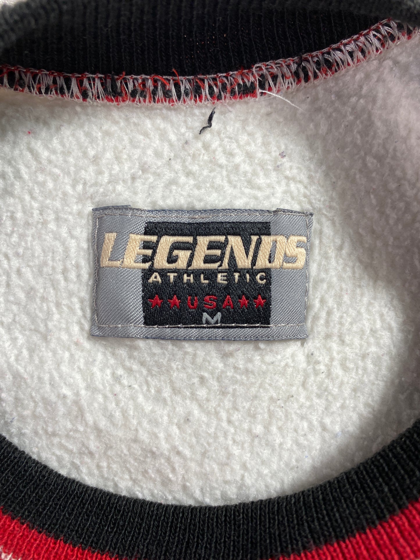 90's WISCONSIN Made in USA Size M Vintage College Sweat-shirt / A4910