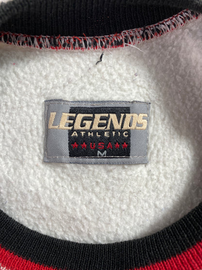 90's WISCONSIN Made in USA Size M Vintage College Sweat-shirt / A4910