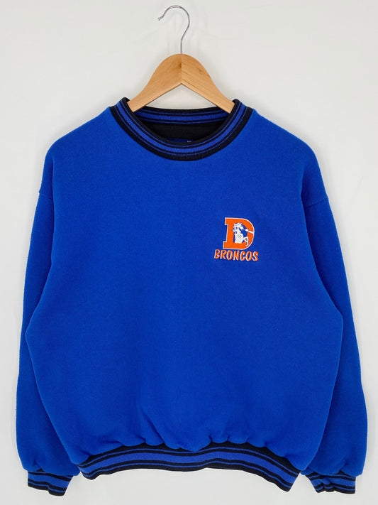 90’s DENVER BRONCOS Size L Vintage NFL Sweat-Shirts / A8002