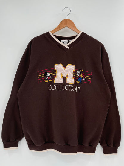 90's DISNEY MICKEY COLLECTION Size M Vintage Sweat-shirt / K4715