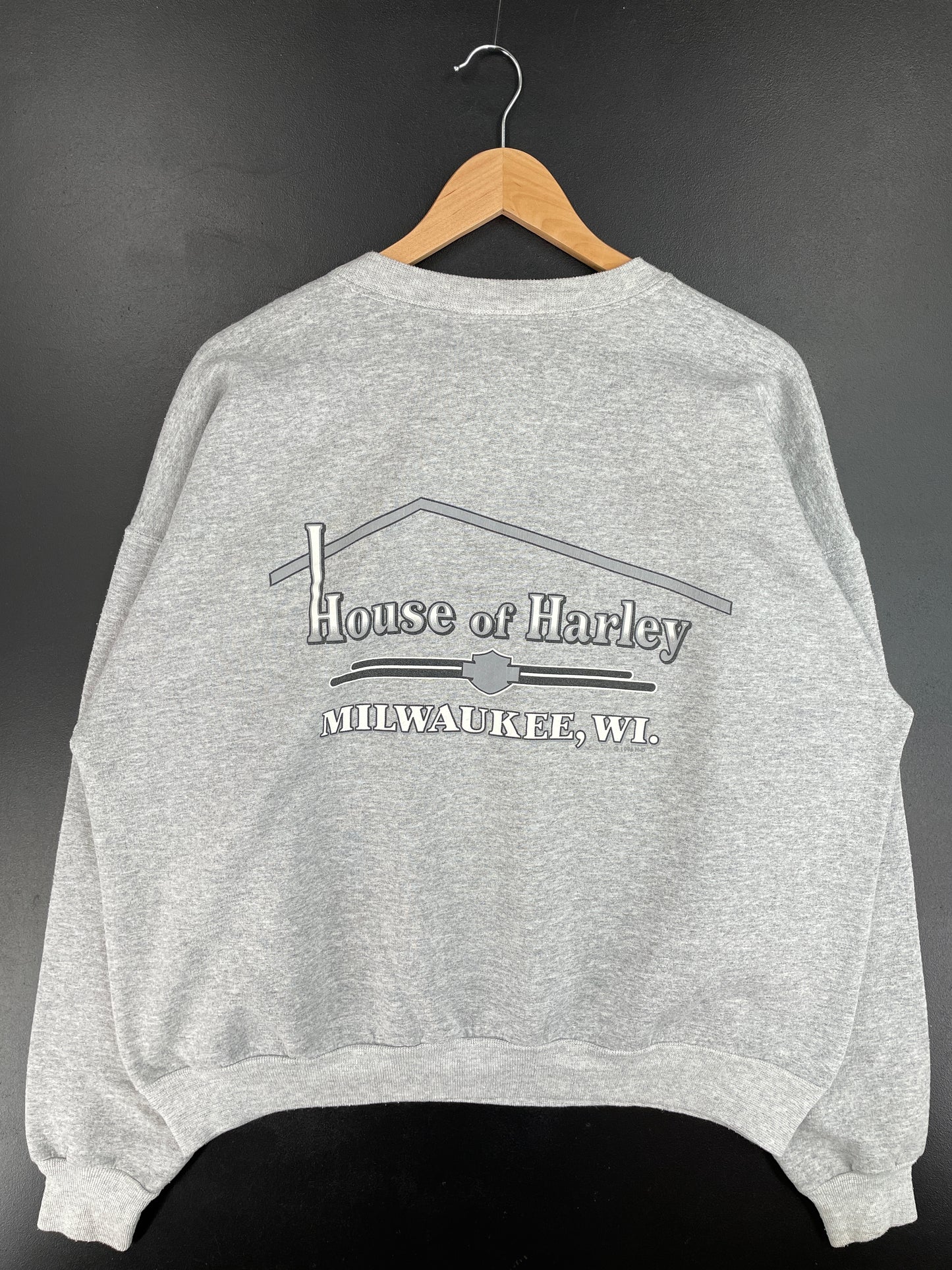 1997 HARLEY DAVIDSON Size XL Vintage Sweat-Shirt / E4166S