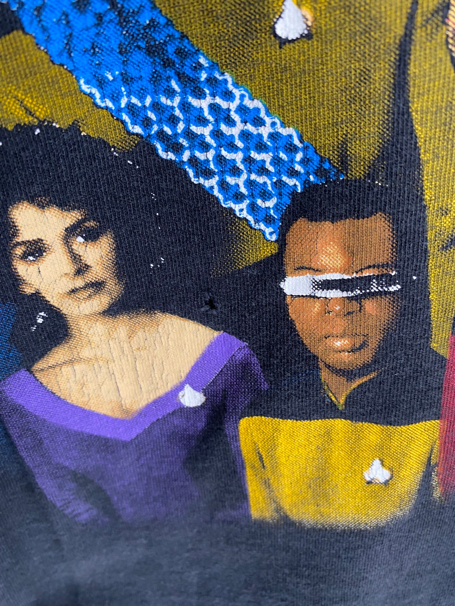 1994 STAR TREK Made in USA Size L Vintage T-Shirts / K4542
