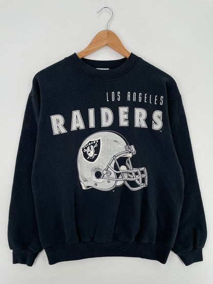 90's LOS ANGELES RAIDERS Size L Vintage NFL Sweat-Shirt / A6137