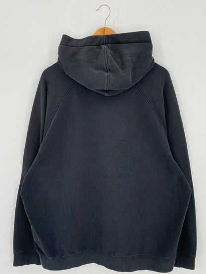 00’ NIKE MINI SWOOSH Size XXL Vintage Hoodie Sweat-Shirt / K6382