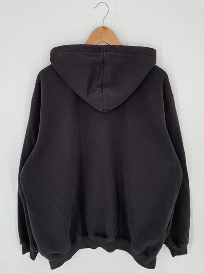 Vintage CARHARTT Size XL Zip-up Hoodie Sweat-Shirt / K8408