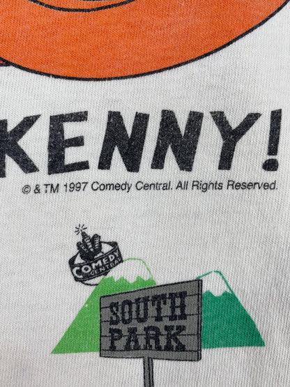 1997 SOUTH PARK Size L Vintage T-Shirts / E1585T