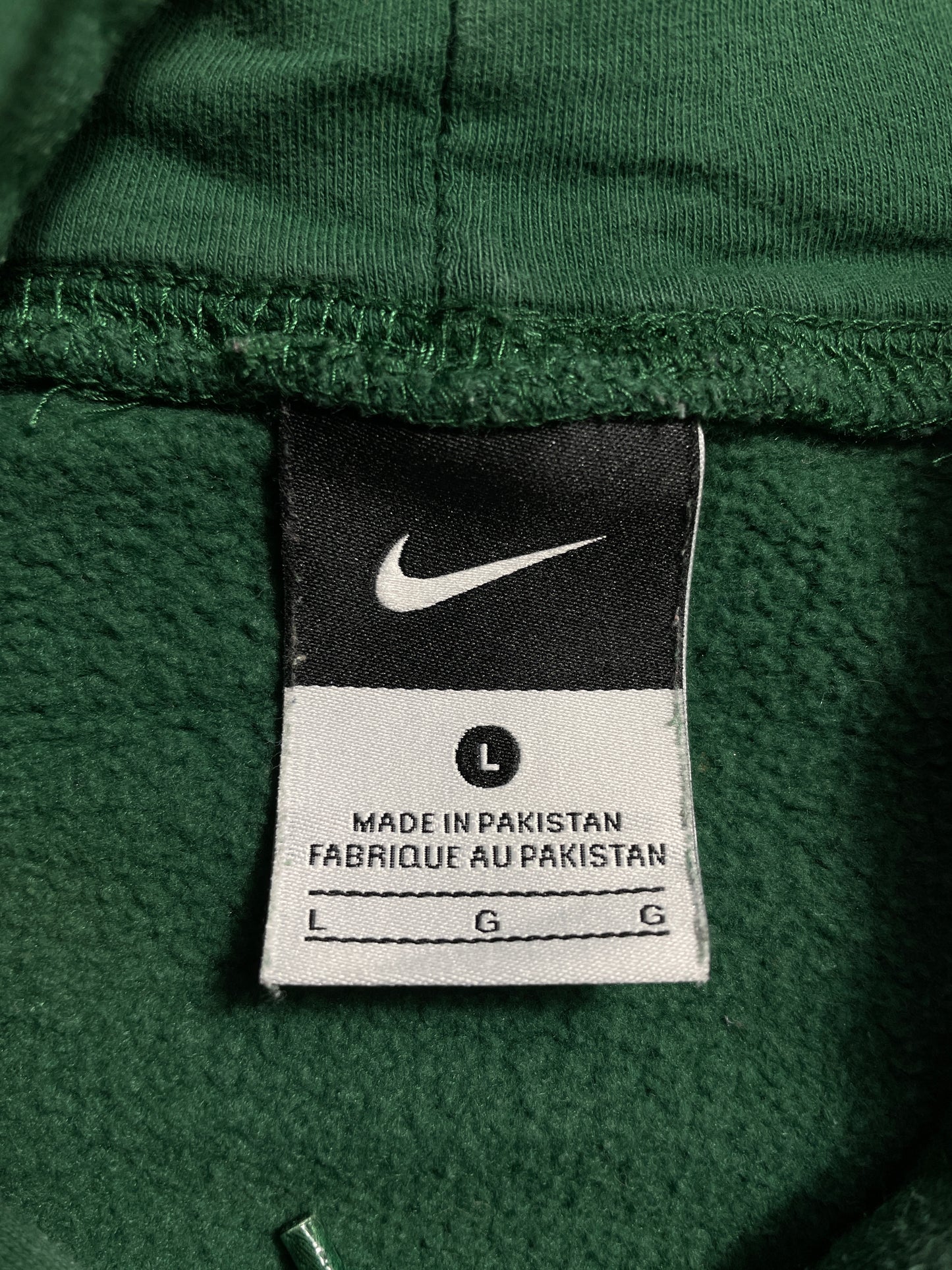 Vintage NIKE MINI SWOOSH Size L Vintage Hoodie Sweat-shirt / A8071