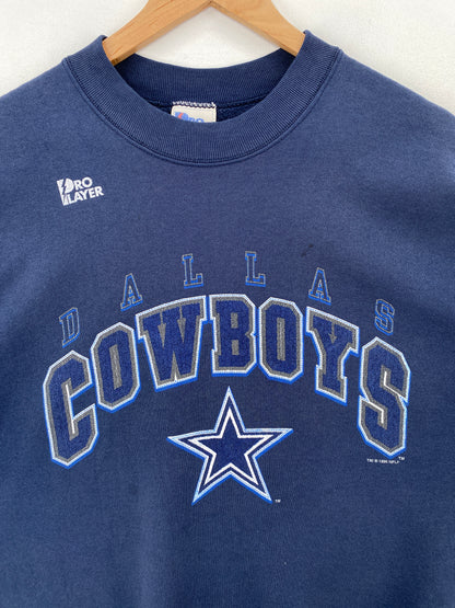1996 DALLAS COWBOYS Made in USA Size XL Vintage NFL Sweat-Shirt / A7640