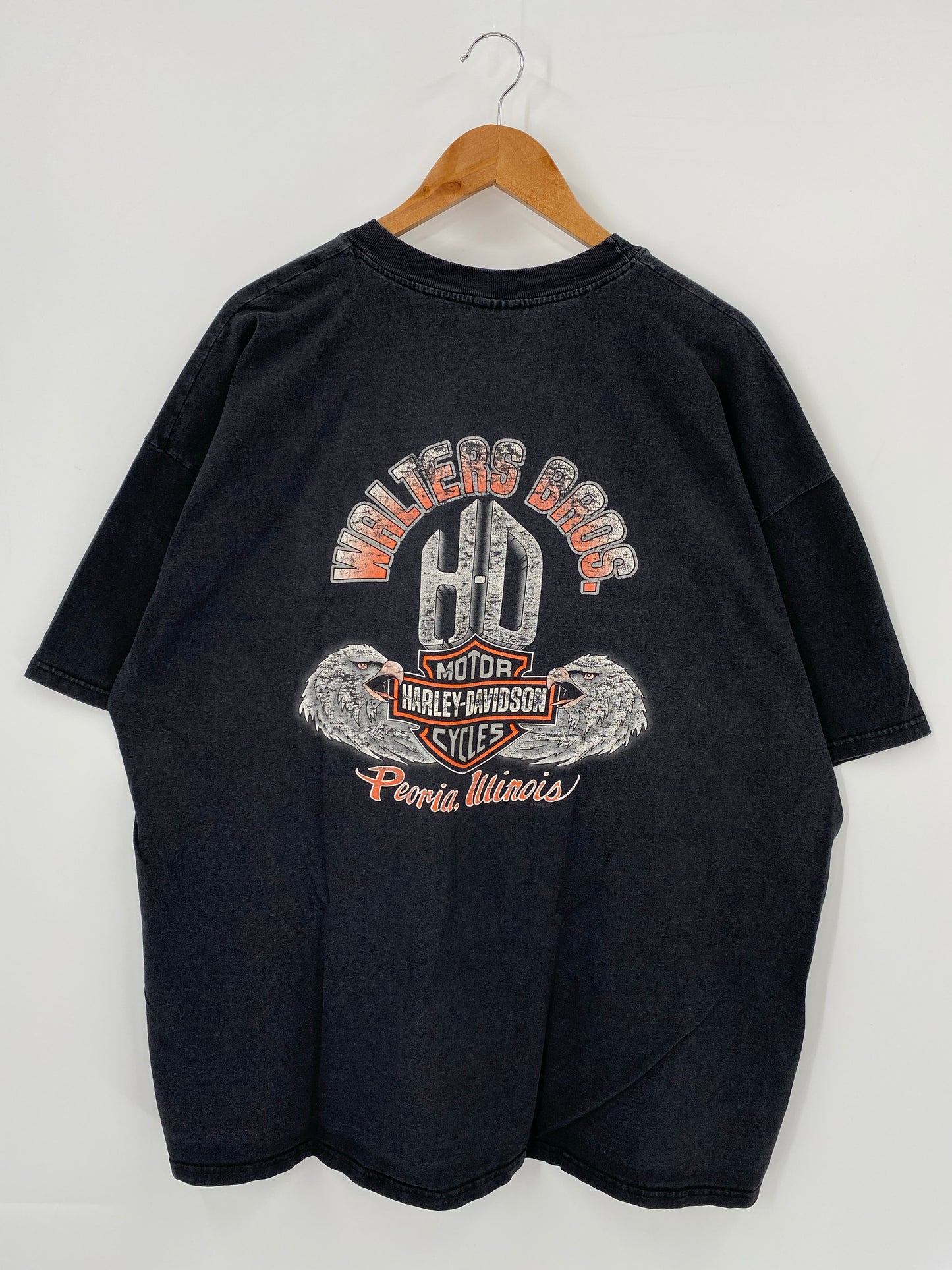 1999 HARLEY DAVIDSON Made in USA Size XXXL Vintage T-Shirt / K4232