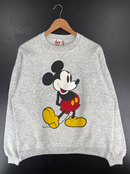 90's DISNEY MICKEY Made in USA Size XL Vintage Sweat-Shirt / E6158S