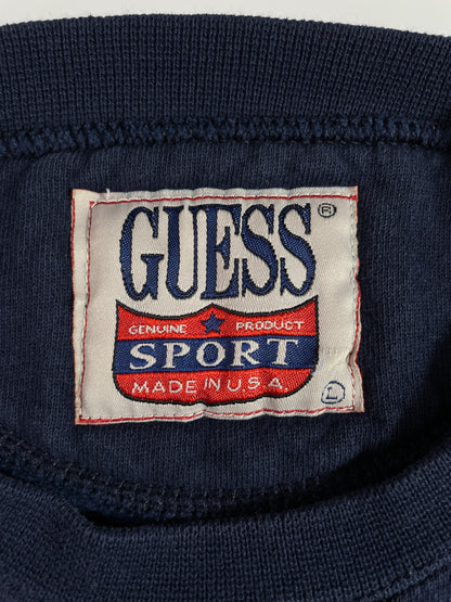 90's GUESS SPORT Made in USA Size L Vintage Sweat-shirt / A3614