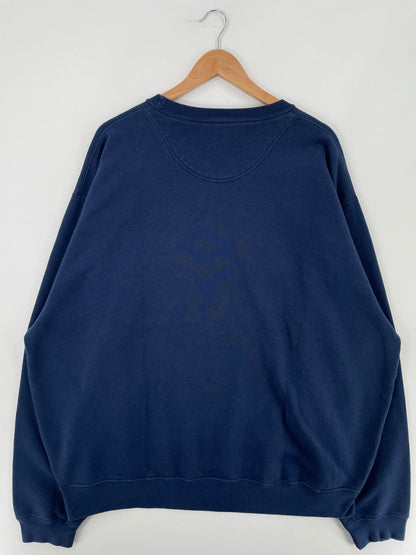 00' NIKE x ILLINOIS Size XXL Vintage College Sweat-shirt / E1924S