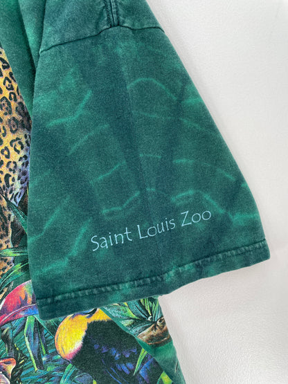 Vintage SAINT LOUIS ZOO Animal Size XL T-shirt / E4930T