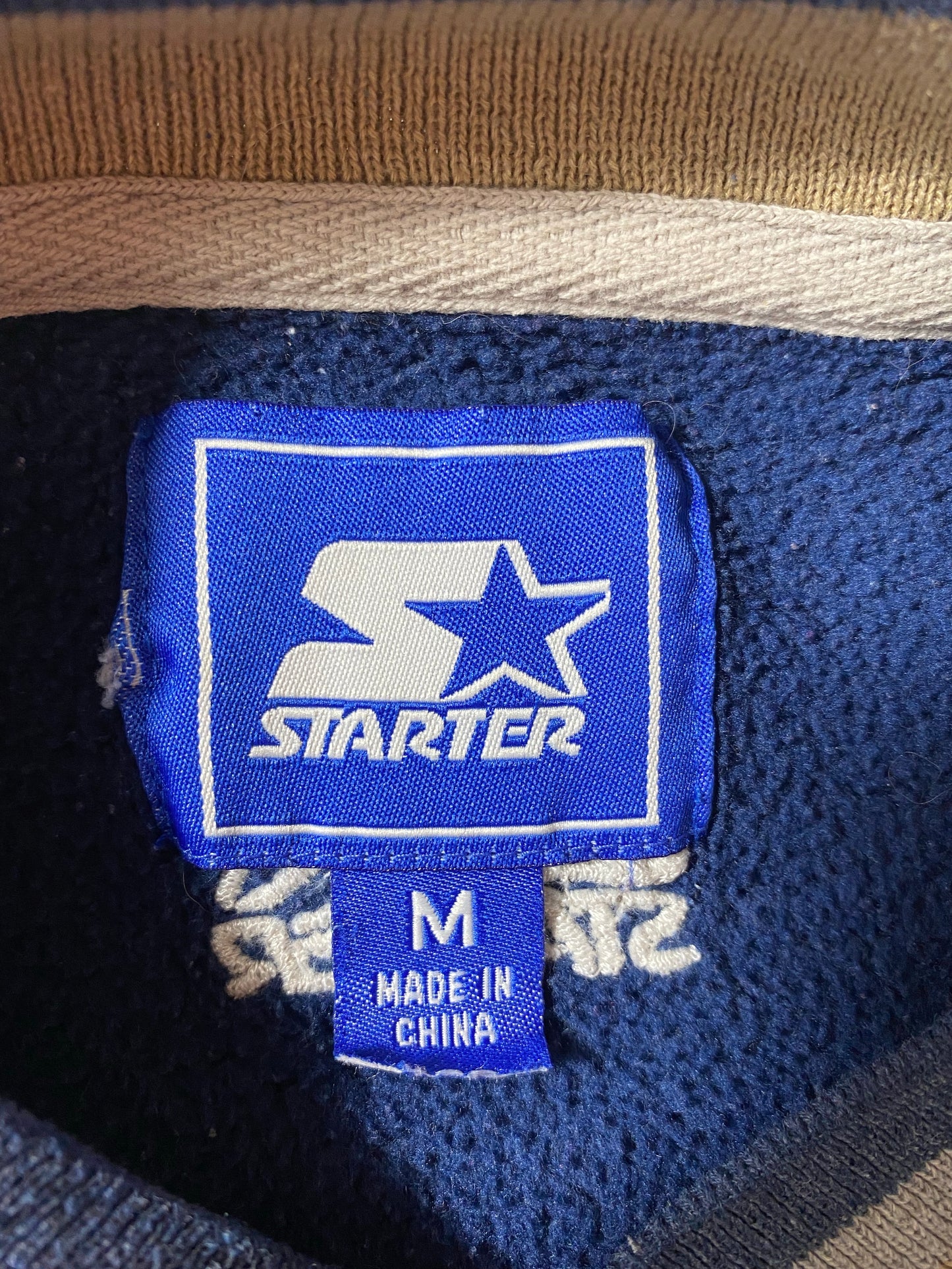 90’s STARTER x NOTRE DAME Size M Vintage College Sweat-Shirts/ K8723