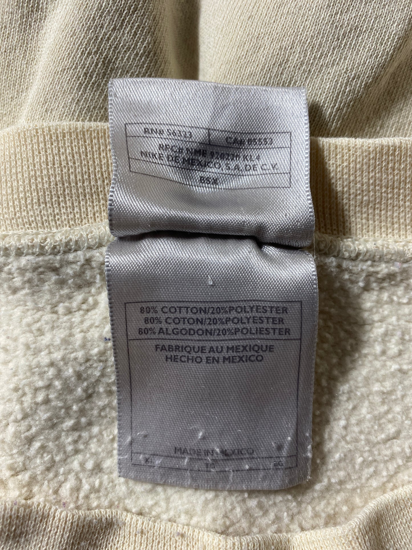 90’s NIKE MINI SWOOSH Size XL Vintage Sweat-shirt / K2079
