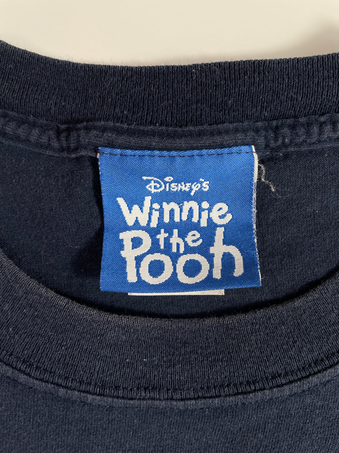 00' DISNEY POOH Size L Vintage T-shirt / A4188