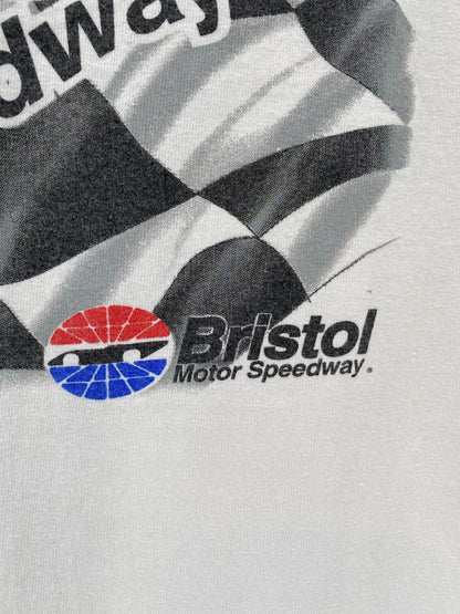 Vintage NASCAR BRISTOL MOTOR SPEEDWAY Size XXL Racing T-Shirt / K4785