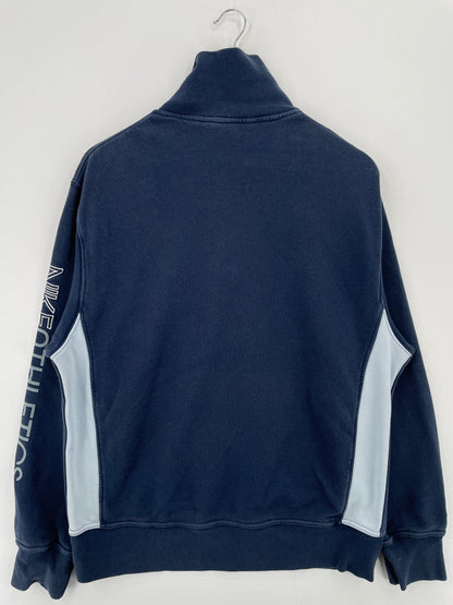 00’ NIKE MINI SWOOSH Size L Half Zip-up Sweat-shirt / A8067