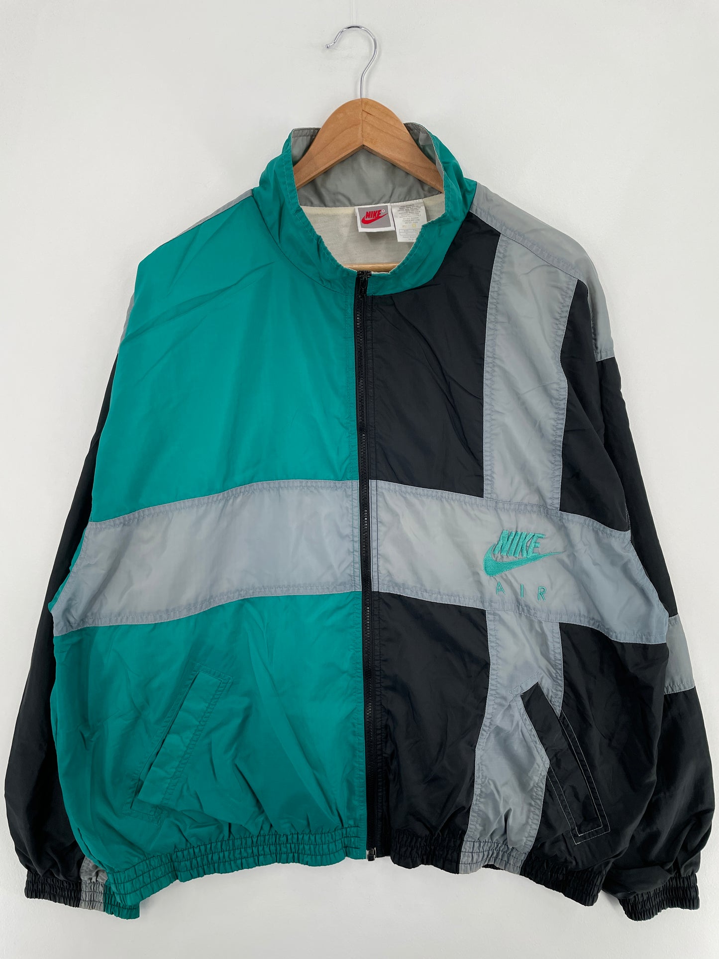 90's NIKE Silver Tag Size XL Vintage Nylon Jacket / E1026