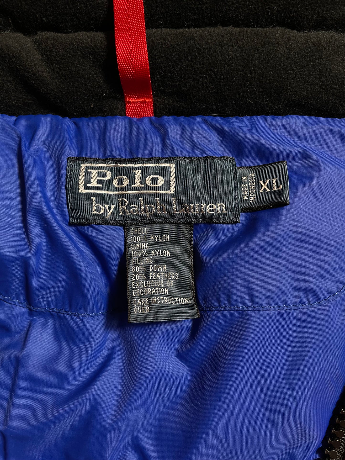 Vintage POLO RALPH LAUREN Size XL Vintage Down Vest / K8379