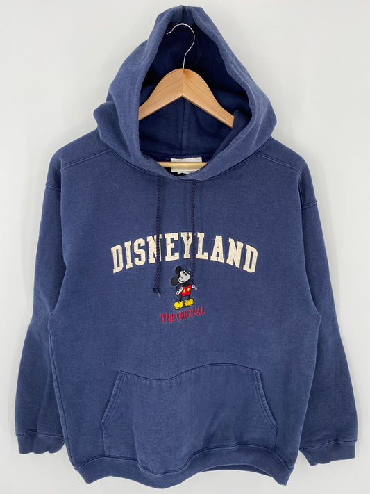90's DISNEY MICKEY Size M Vintage Hoodie Sweat-shirt / K8012