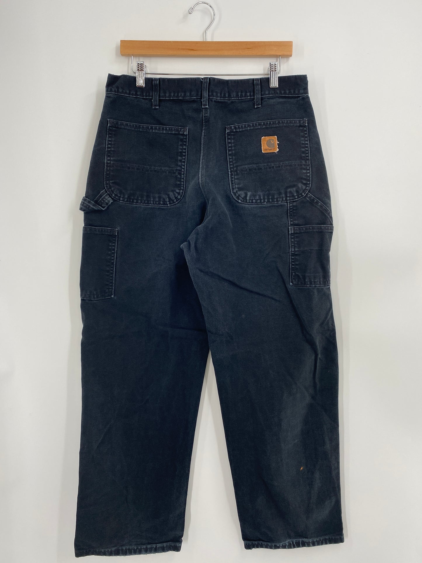 Vintage CARHARTT Made in USA Size W33xL30.5 Duck Pants / A6620