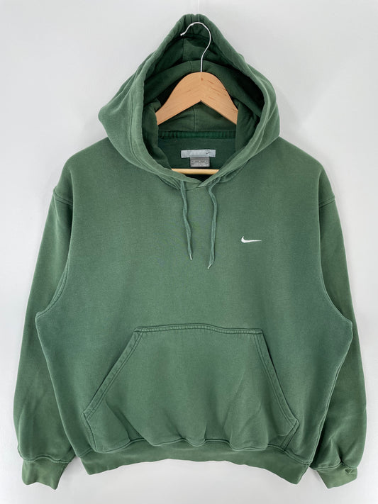 00' NIKE MINI SWOOSH Size M Vintage Hoodie Sweat-shirt / A319