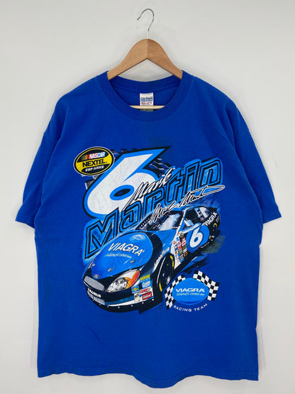 Vintage NASCAR MARK MARTIN Size XL Racing T-Shirt / K9502