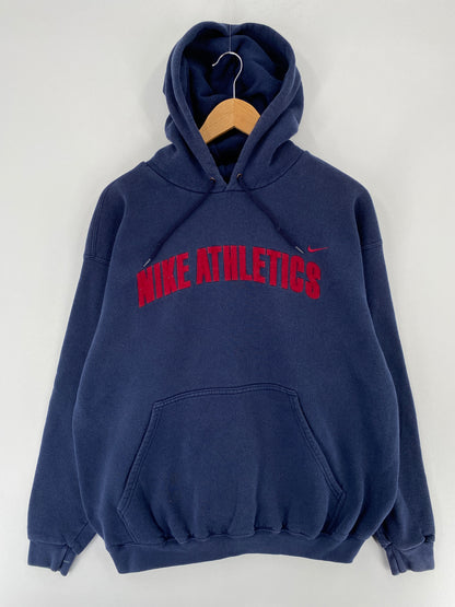 .90's NIKE ATHLETICS Made in USA Size L Vintage Hoodie Sweat-Shirt / E5489S