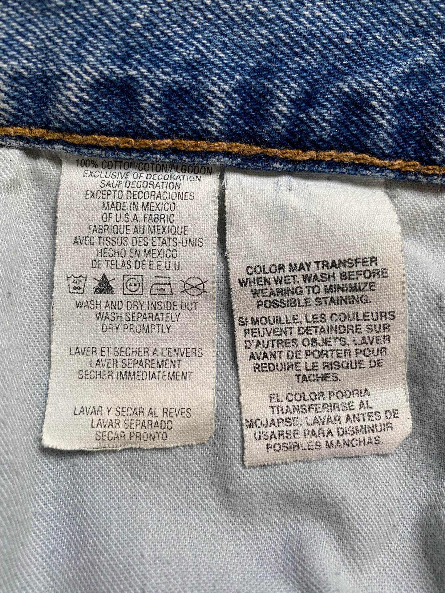 90's TOMMY JEANS Size W33xL29.5 Vintage Denim Pants / E1498P