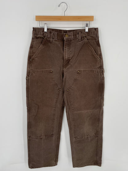 Vintage CARHARTT Size 32x32 Double Knee Duck Pants / K7230