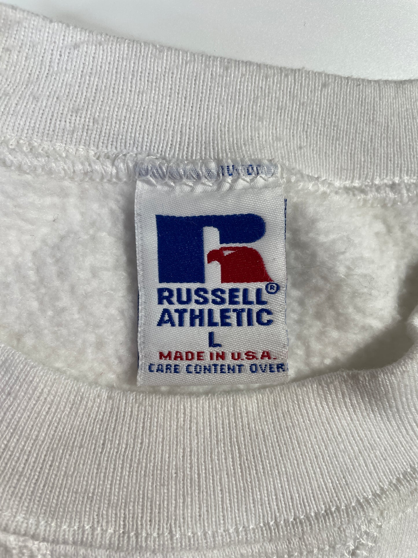 90's RUSSELL x TEXAS A&M Made in USA Size L College Sweat-Shirt / A7977